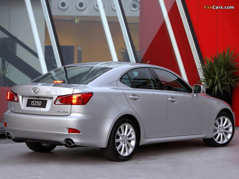 Photos of Lexus IS 250 AU-spec (XE20) 2005–08 (800 x 600)