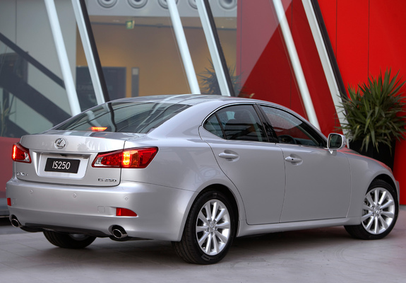 Photos of Lexus IS 250 AU-spec (XE20) 2005–08