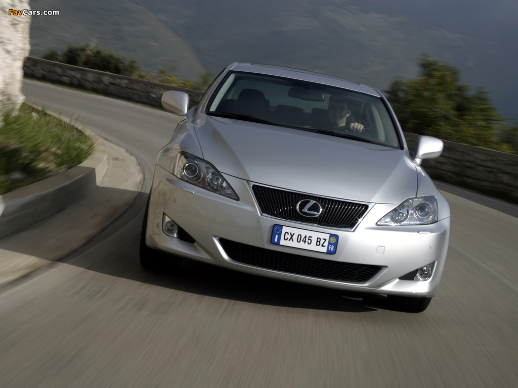 Photos of Lexus IS 250 EU-spec (XE20) 2005–08 (1024 x 768)