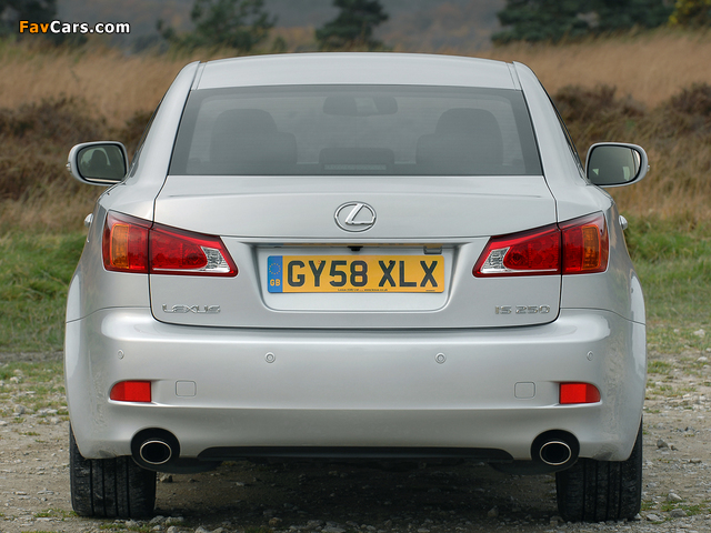 Photos of Lexus IS 250 UK-spec (XE20) 2008–10 (640 x 480)
