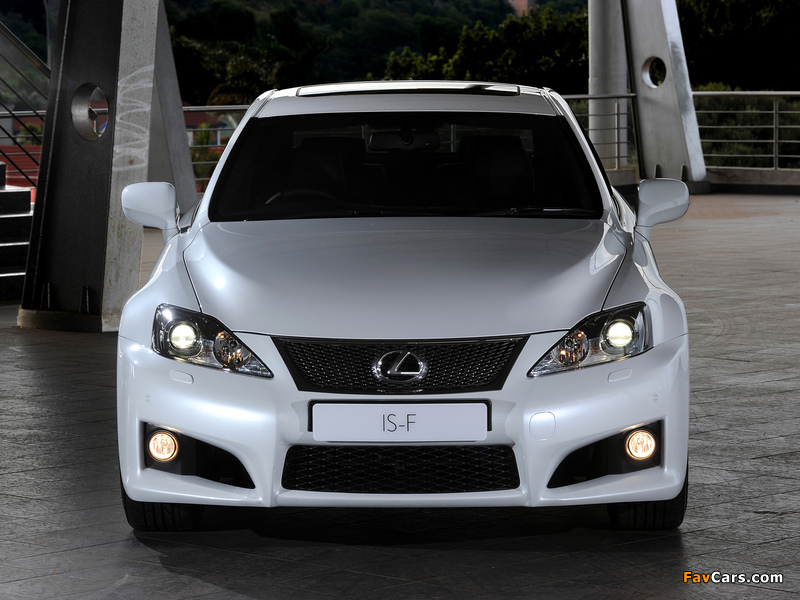 Photos of Lexus IS F ZA-spec (XE20) 2008–10 (800 x 600)