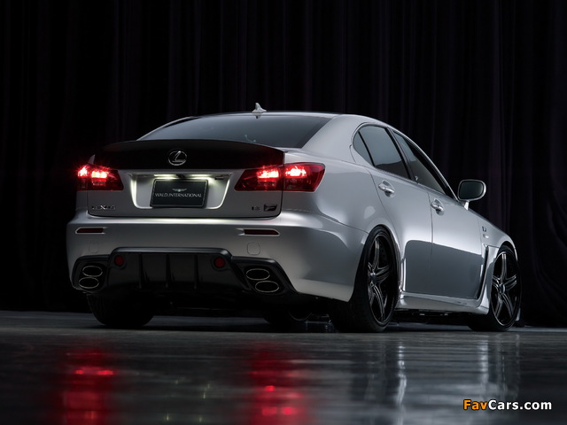 Photos of WALD Lexus IS F Sports Line (XE20) 2008–10 (640 x 480)