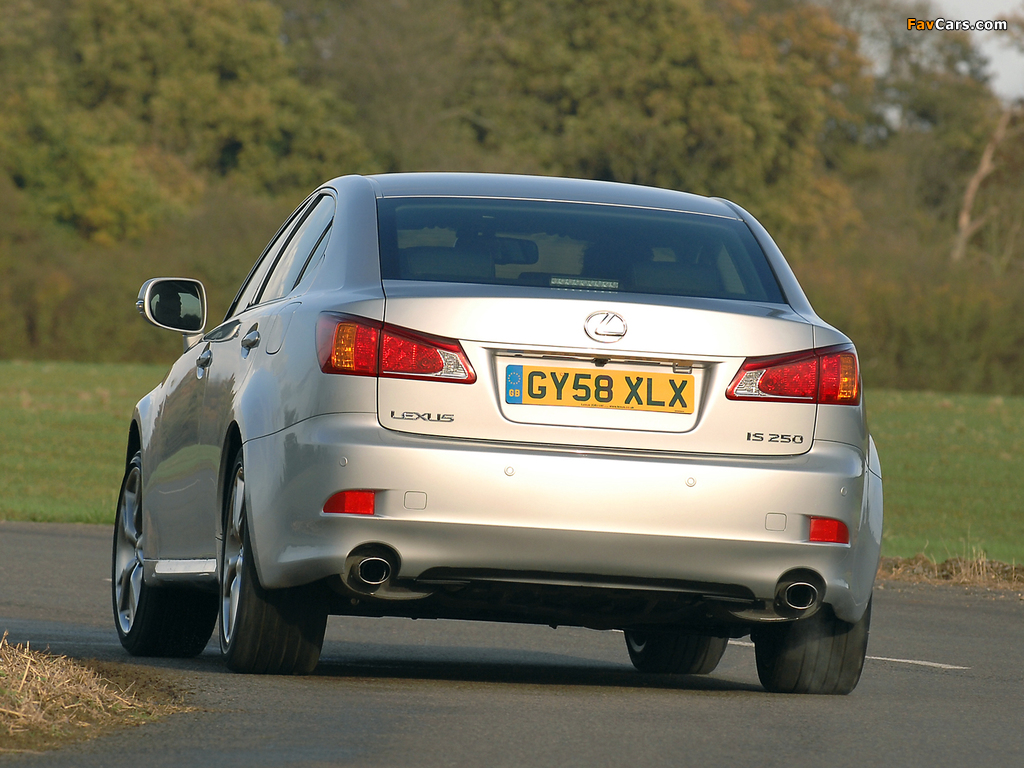 Photos of Lexus IS 250 UK-spec (XE20) 2008–10 (1024 x 768)