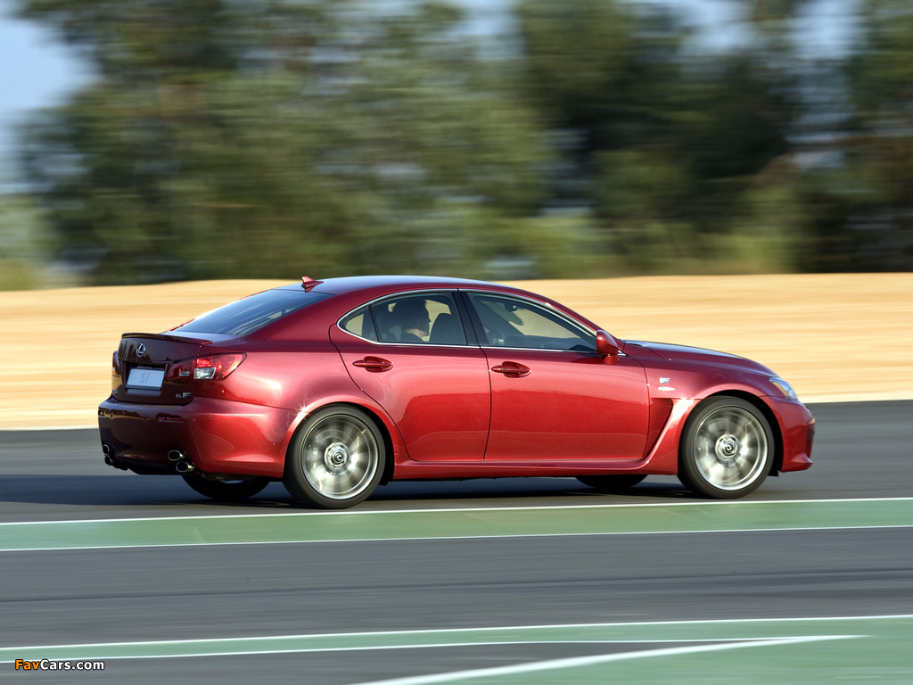 Photos of Lexus IS F EU-spec (XE20) 2008–10 (1024 x 768)