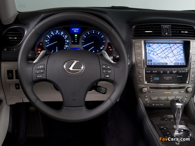 Photos of Lexus IS 350 (XE20) 2008–10 (640 x 480)