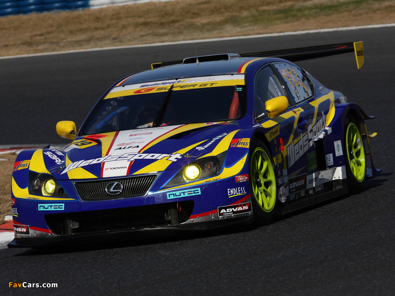 Photos of Lexus IS 350 Super GT 2008–09 (800 x 600)