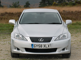 Photos of Lexus IS 250 UK-spec (XE20) 2008–10