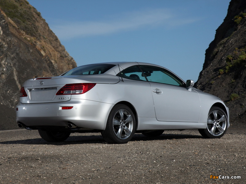 Photos of Lexus IS 350C (XE20) 2009 (800 x 600)