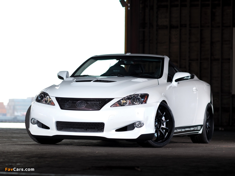 Photos of Lexus IS 350C by 0-60 Magazine and Design Craft Fabrication (XE20) 2009 (800 x 600)