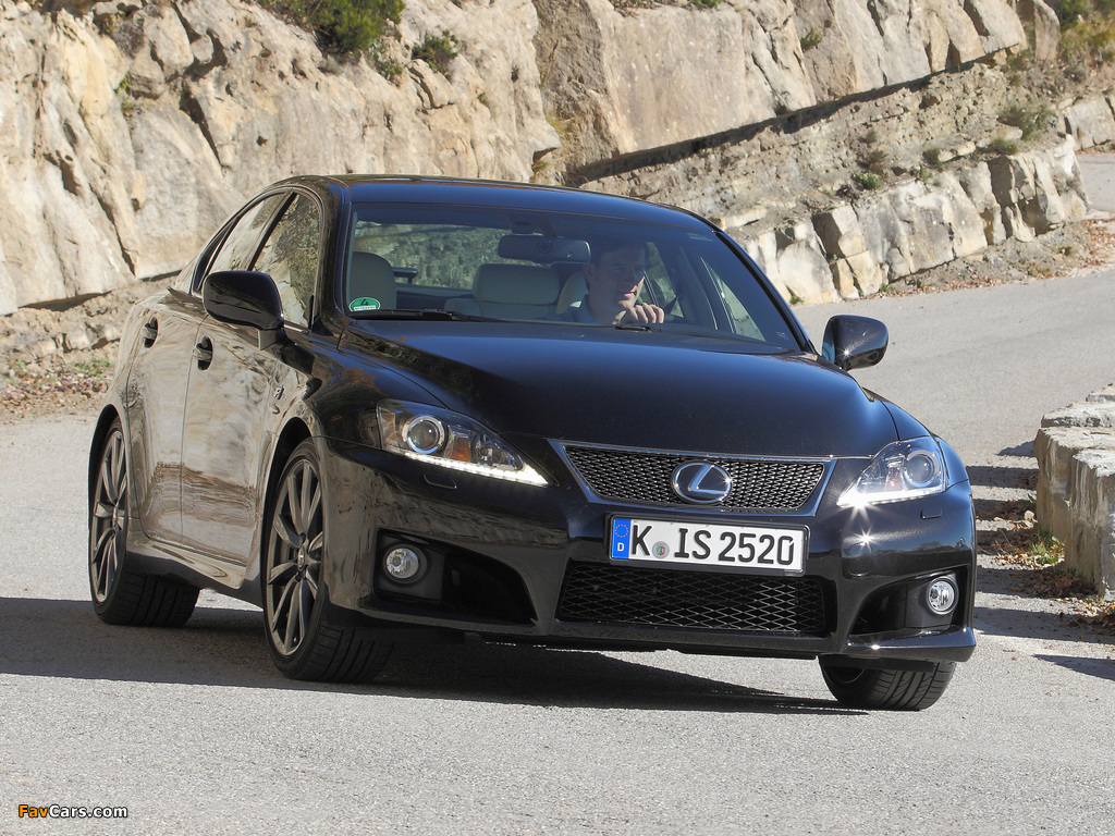 Photos of Lexus IS F EU-spec (XE20) 2010–13 (1024 x 768)