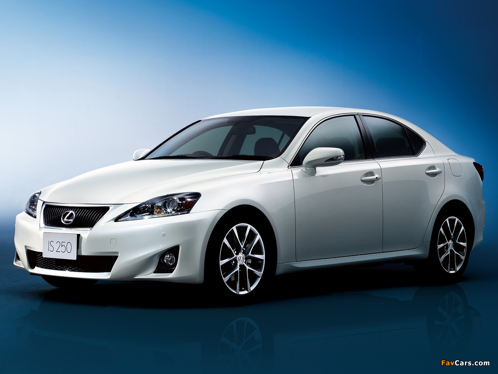 Photos of Lexus IS 250 JP-spec (XE20) 2010–13 (1024 x 768)