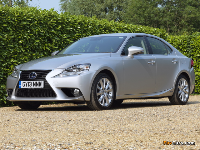 Photos of Lexus IS 300h UK-spec (XE30) 2013 (640 x 480)