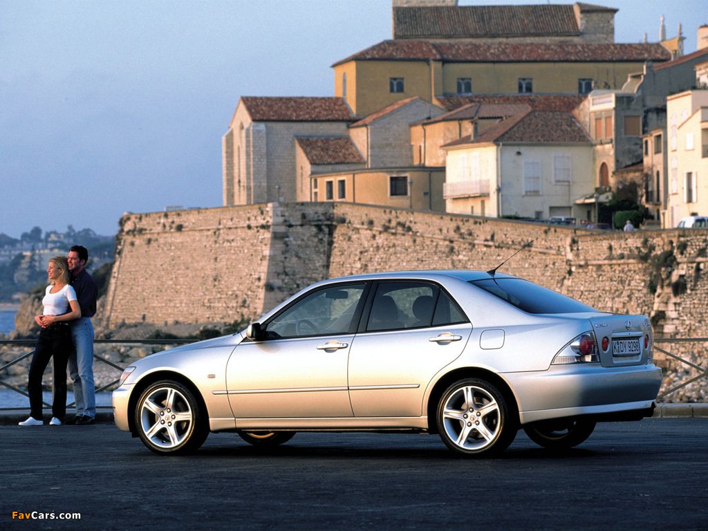 Pictures of Lexus IS 200 EU-spec (XE10) 1999–2005 (1024 x 768)