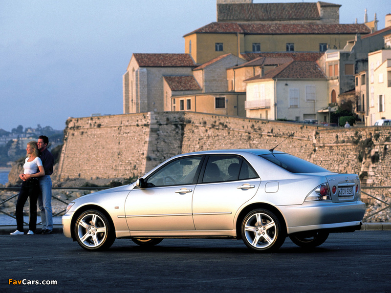Pictures of Lexus IS 200 EU-spec (XE10) 1999–2005 (800 x 600)