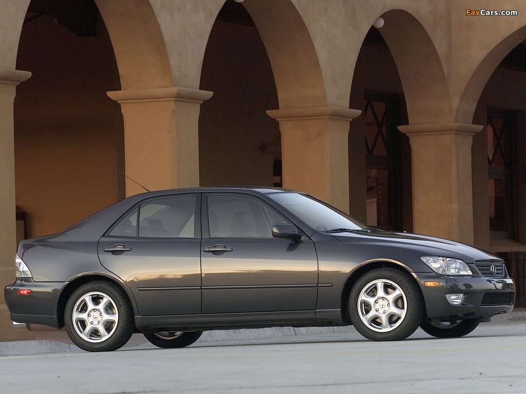 Pictures of Lexus IS 300 (XE10) 2001–05 (1024 x 768)