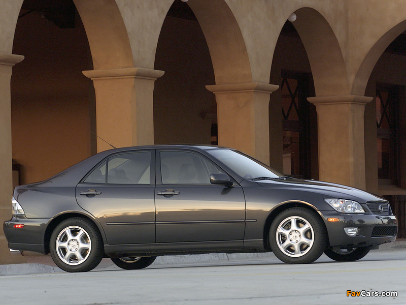 Pictures of Lexus IS 300 (XE10) 2001–05 (800 x 600)