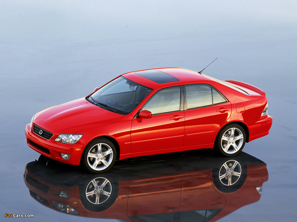 Pictures of Lexus IS 300 (XE10) 2001–05 (1024 x 768)