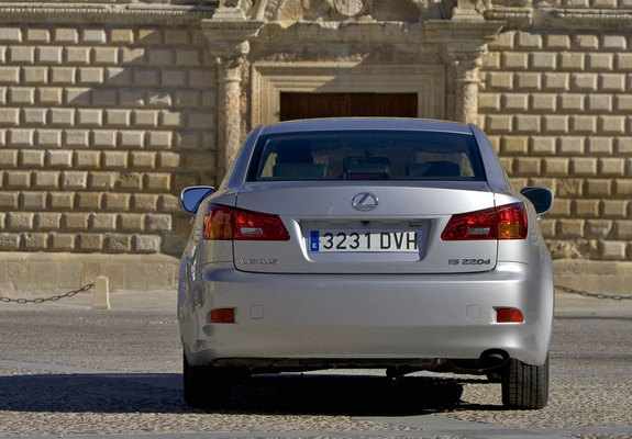 Pictures of Lexus IS 220d (XE20) 2005–08