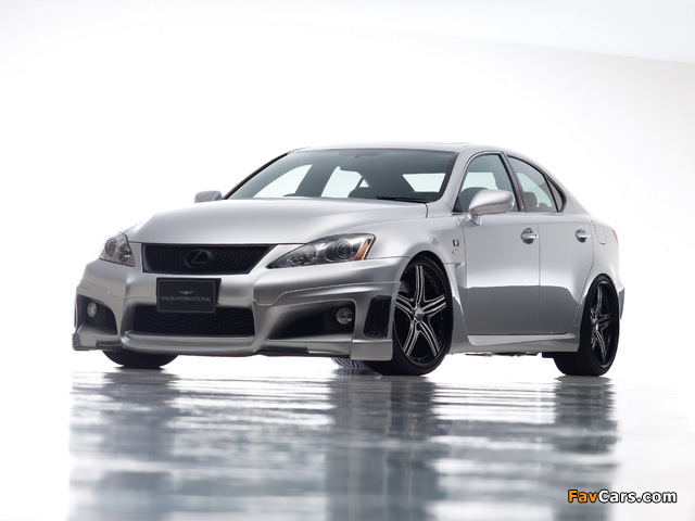 Pictures of WALD Lexus IS F Sports Line (XE20) 2008–10 (640 x 480)