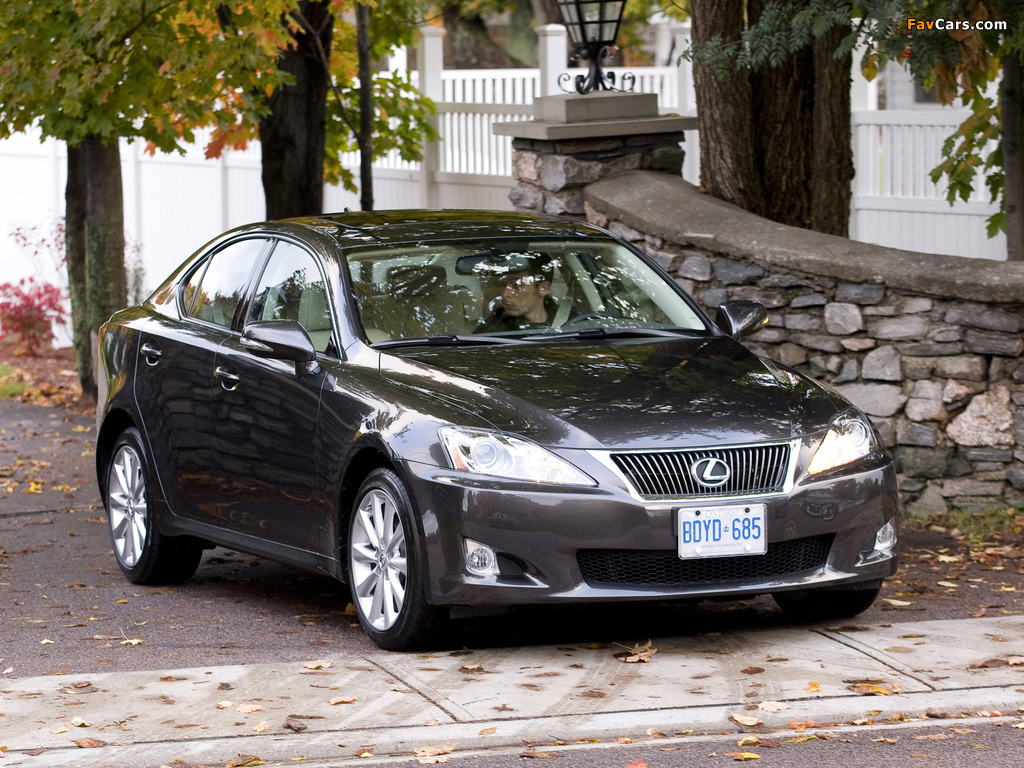 Pictures of Lexus IS 250 (XE20) 2008–10 (1024 x 768)