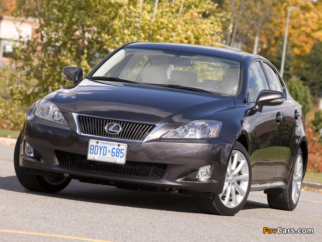 Pictures of Lexus IS 250 (XE20) 2008–10 (640 x 480)