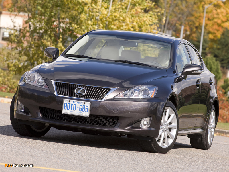 Pictures of Lexus IS 250 (XE20) 2008–10 (800 x 600)