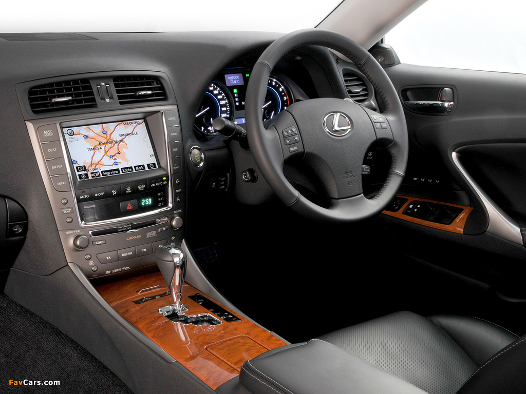 Pictures of Lexus IS 250 SE ZA-spec (XE20) 2008–10 (1024 x 768)