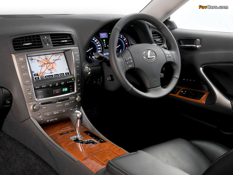 Pictures of Lexus IS 250 SE ZA-spec (XE20) 2008–10 (800 x 600)