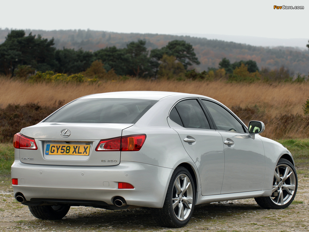 Pictures of Lexus IS 250 UK-spec (XE20) 2008–10 (1024 x 768)