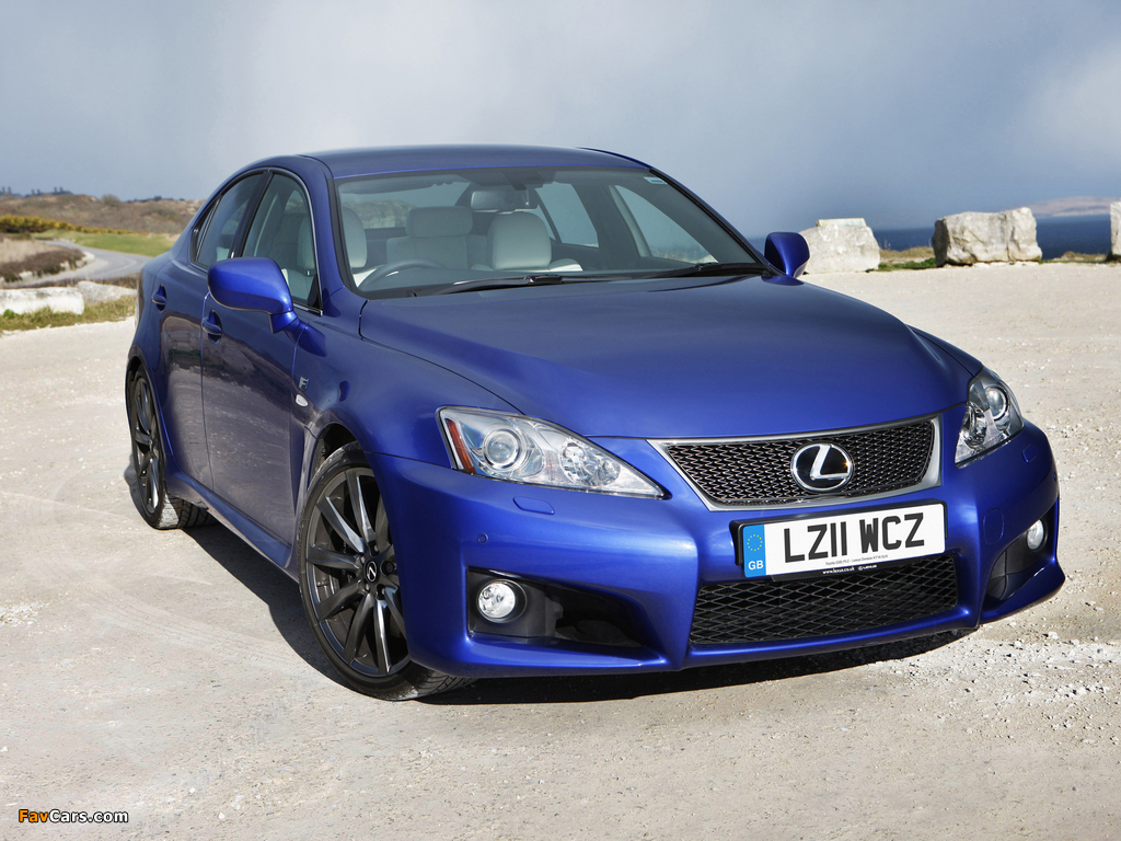 Pictures of Lexus IS F UK-spec (XE20) 2008–10 (1024 x 768)