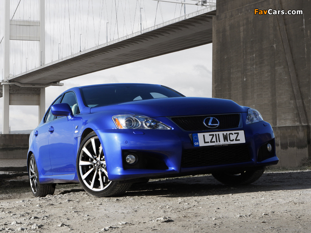 Pictures of Lexus IS F UK-spec (XE20) 2008–10 (640 x 480)