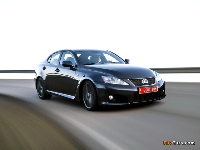 Pictures of Lexus IS F EU-spec (XE20) 2008–10 (640 x 480)