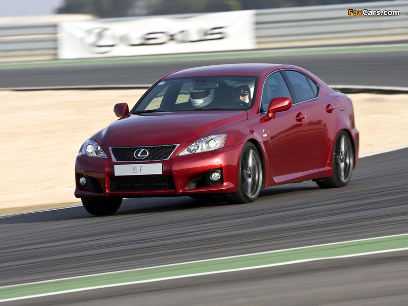 Pictures of Lexus IS F EU-spec (XE20) 2008–10 (800 x 600)