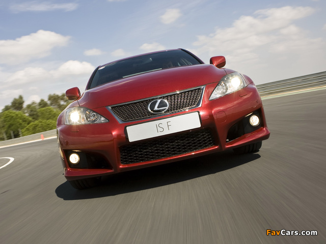 Pictures of Lexus IS F EU-spec (XE20) 2008–10 (640 x 480)