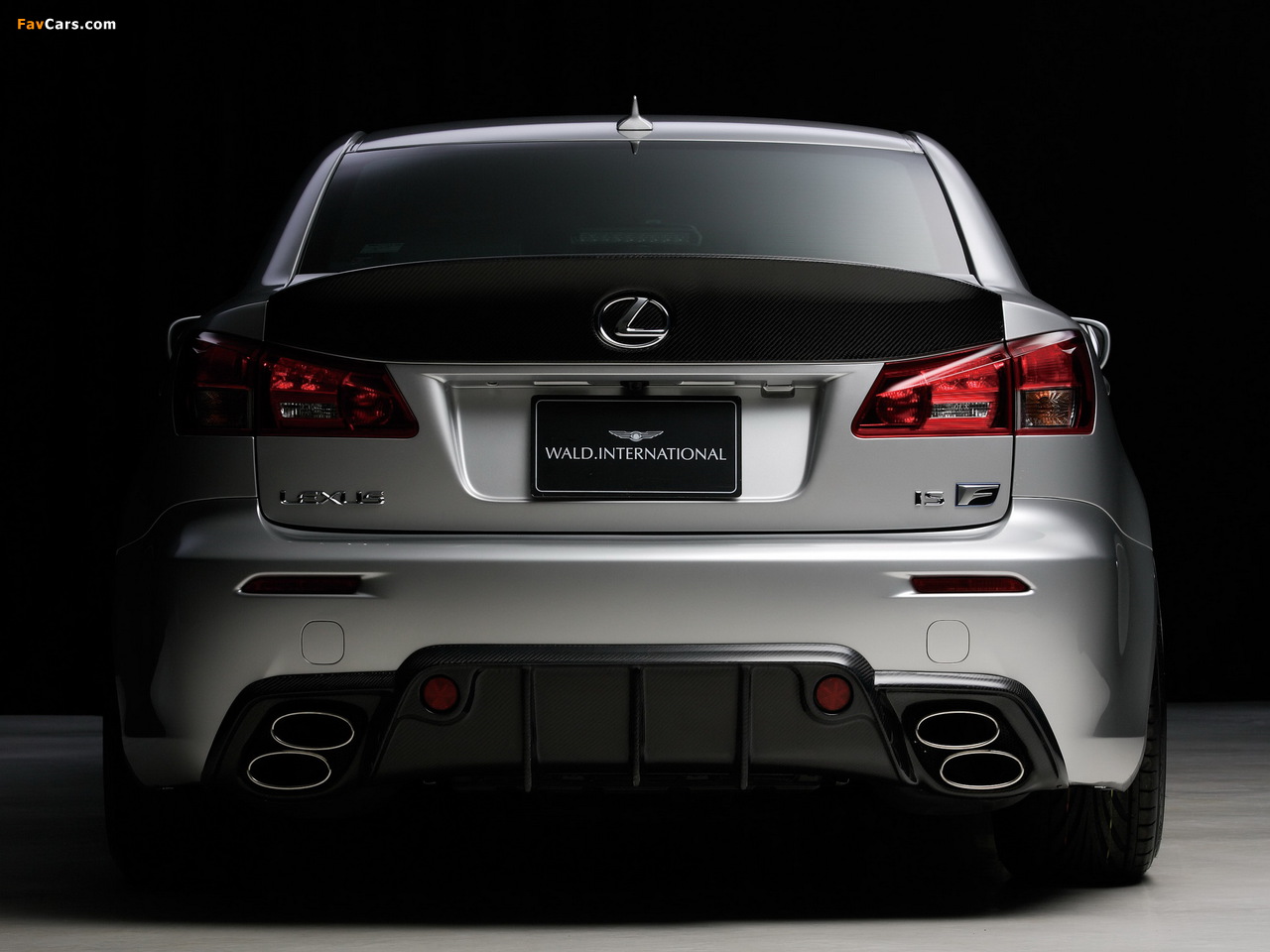 Pictures of WALD Lexus IS F Sports Line (XE20) 2008–10 (1280 x 960)