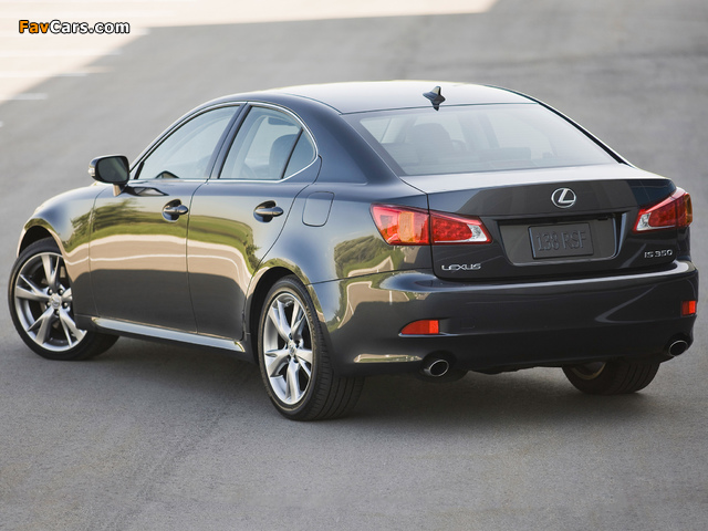 Pictures of Lexus IS 350 (XE20) 2008–10 (640 x 480)