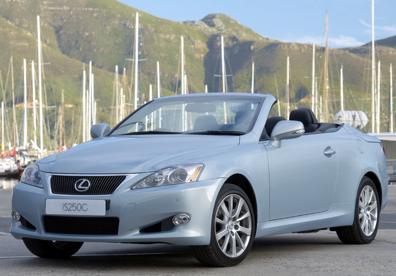 Pictures of Lexus IS 250C ZA-spec (XE20) 2009–11