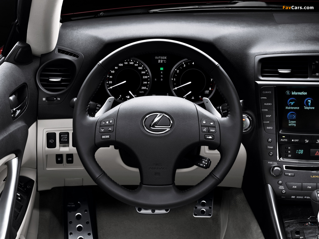 Pictures of Lexus IS 250C EU-spec (XE20) 2009–10 (1024 x 768)