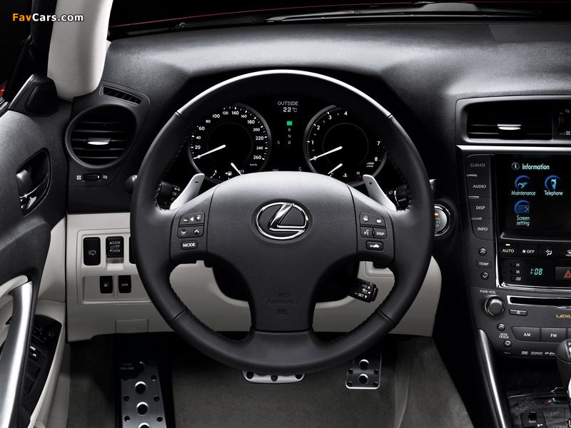 Pictures of Lexus IS 250C EU-spec (XE20) 2009–10 (800 x 600)