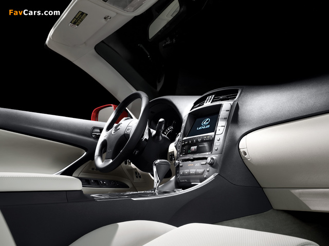 Pictures of Lexus IS 250C EU-spec (XE20) 2009–10 (640 x 480)