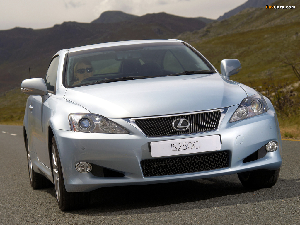 Pictures of Lexus IS 250C ZA-spec (XE20) 2009–11 (1024 x 768)