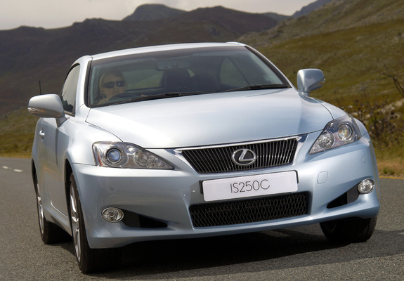 Pictures of Lexus IS 250C ZA-spec (XE20) 2009–11