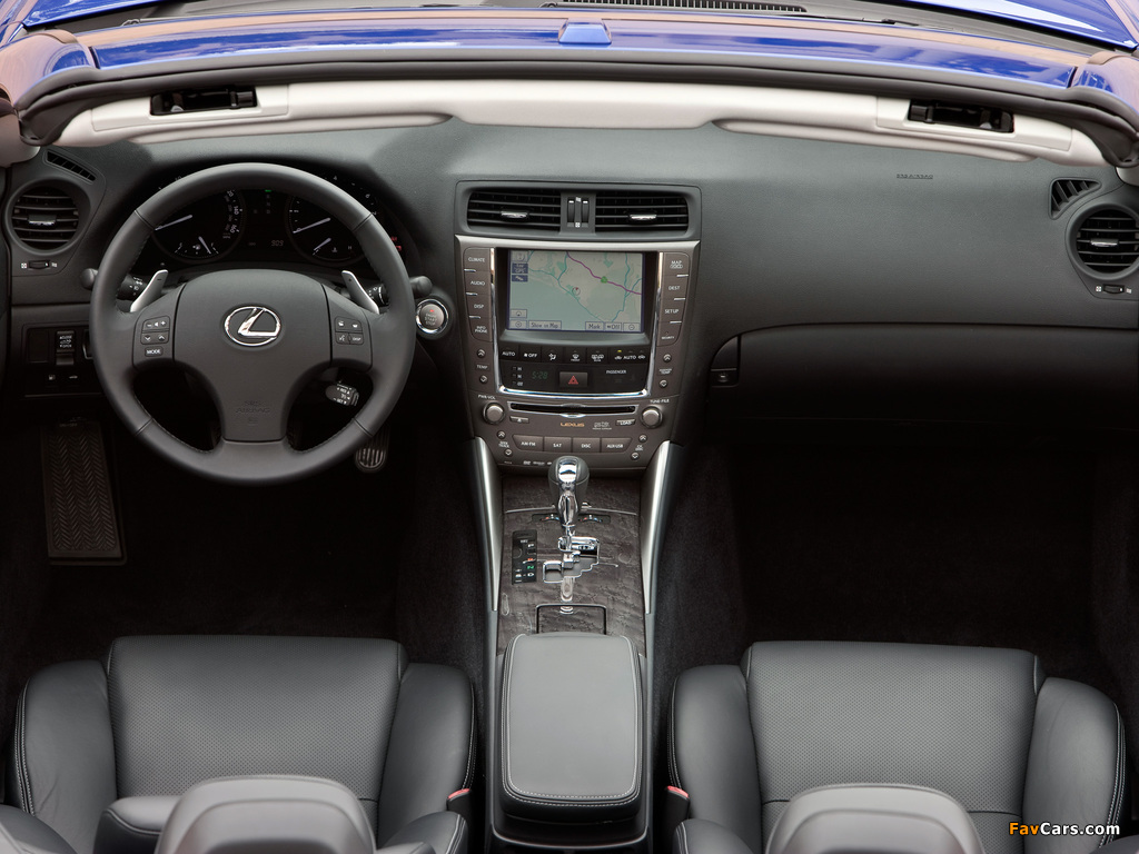 Pictures of Lexus IS 350C (XE20) 2009–10 (1024 x 768)