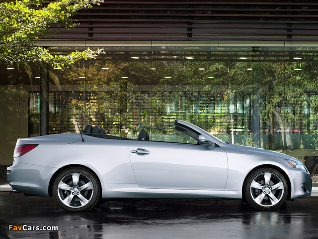 Pictures of Lexus IS 250C EU-spec (XE20) 2009–10 (640 x 480)