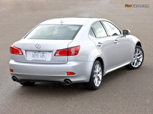 Pictures of Lexus IS 350 AWD (XE20) 2010–13 (640 x 480)