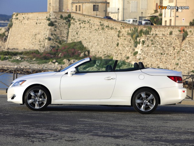 Pictures of Lexus IS 250C Limited Edition (XE20) 2011 (640 x 480)