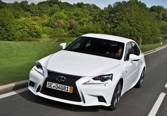 Pictures of Lexus IS 300h F-Sport EU-spec (XE30) 2013