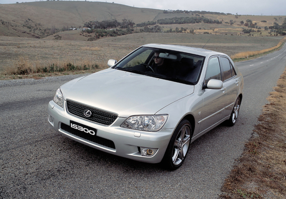 Lexus IS 300 AU-spec (XE10) 2001–05 wallpapers