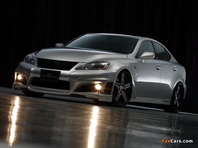 WALD Lexus IS F Sports Line (XE20) 2008–10 wallpapers (640 x 480)