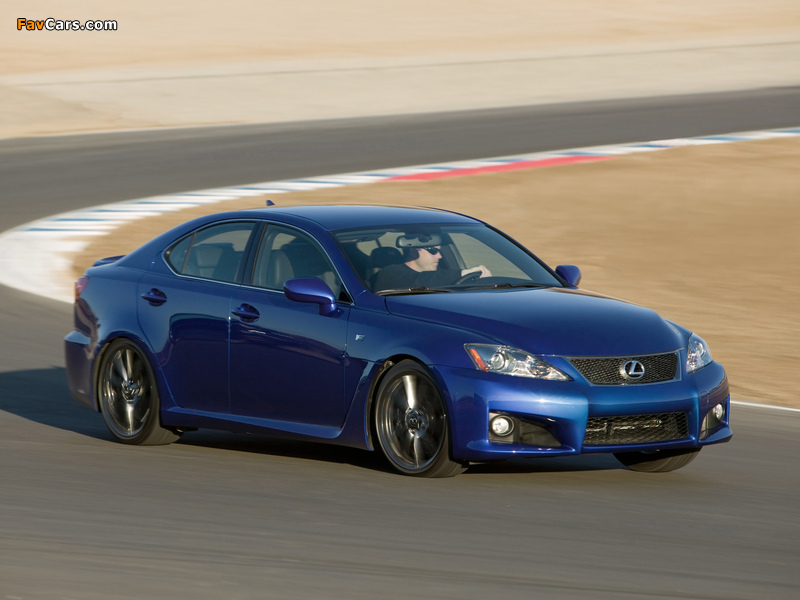 Lexus IS F (XE20) 2008–10 wallpapers (800 x 600)